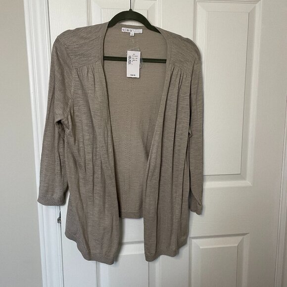 Lightweight Open Cardigan - Grey - Picture 1 of 2